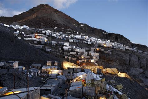highest town in the world